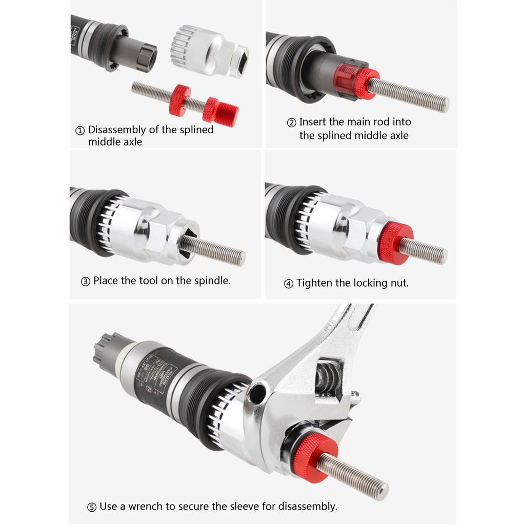 Antislip Bicycles Repair Sockets Aluminum Alloys Bicycles Repair Sockets for Enhancing Durability and Grip