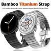 Titanium Metal Band for Samsung Galaxy Watch 8 40/44mm 8Classic 46mm Strap for Galaxy Watch Ultra 47mm Bracelet