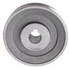 Single Groove Aluminum Belt Pulley for Motors and A Type Triangle Belts