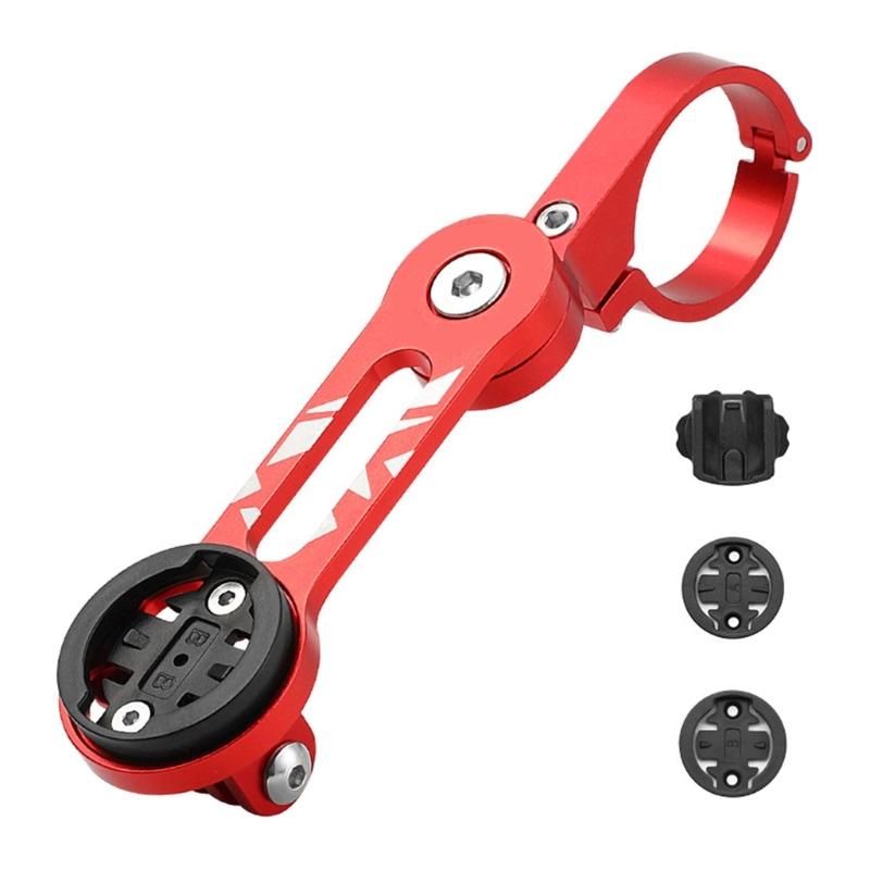 Road Bicycles Computer Mount Adjustable Bike Speedometers Extension Bracket Light Stand Bike Computer Mount Adapter Base красный