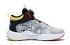 LINING YOUNG Anti-Slip And Wear-Resistant Rebound Kids Lifestyle Shoes Gray White Black Yellow Teenagers YKCT034-5