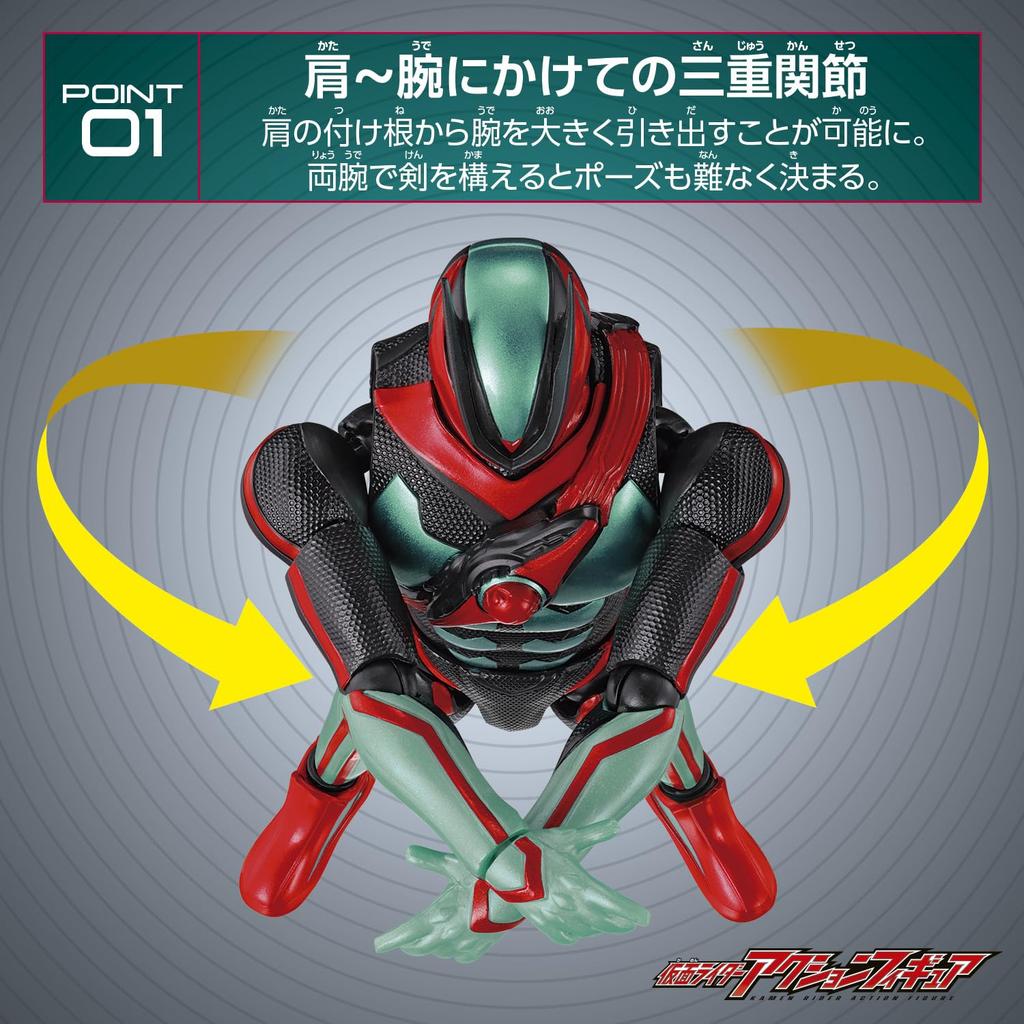 Bandai Kamen Rider Action Figure Kamen Rider Z Technorom Stream