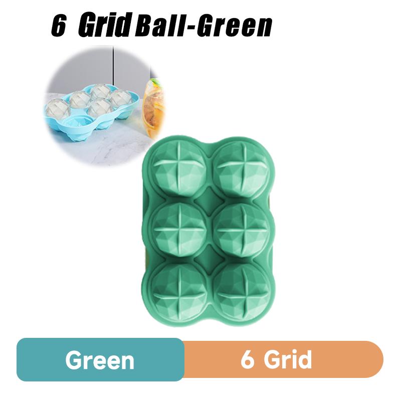 

Ice Cube Tray Silicone 3D Skull Ice Cube Mold Easy To Release Silicone & Easy To Fill 6 Ice Cubes Suitable For Whisky