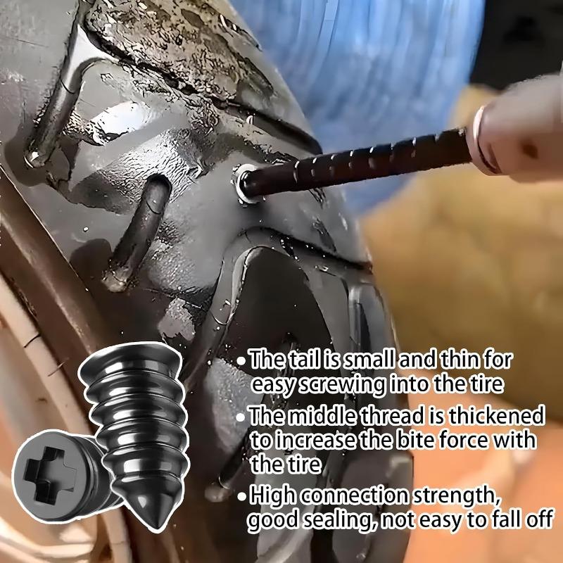 Universal Tire Repair Rubber Nails Fast Self-Service Tyre Puncture Repair Tools for Car Motorcycle E-Bike Auto Accessories