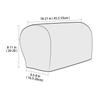 2pcs/set Jacquard Sofa Armrest Covers Stretch Anti-Slip Sofa Arm Slipcover Armchair Protector Dust Cover Home Decoration