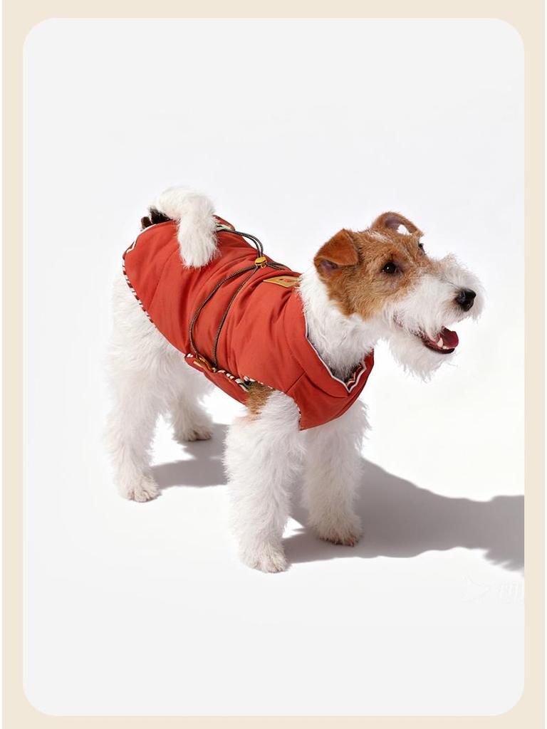 Hoopet Water-Repellent Cotton Vest: Warm Outdoor Jacket for Pets (Autumn/Winter)