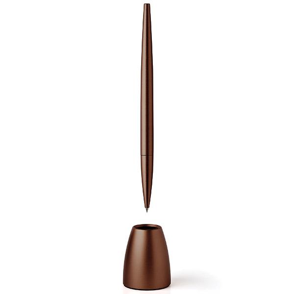 Lexon Scribalu Ballpoint Pen with Bronze Base LS64BZ