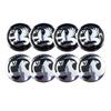 4Pcs 56mm Alloy Car Wheel Center Emblem Tire Hub Sticker for VXR Zafira Vectra Astra Corsa Insignia Mokka Meriva Antara