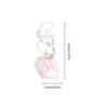 Cute Claw Diamond Phone Dust Plug Phone Accessory Pendant Decoration for IPhone Type-C Charging Interface SJFCS03