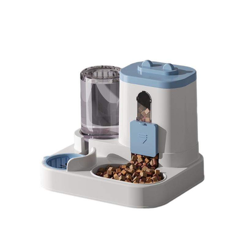 Katzenwasserspender, Hunde Haustier Futterautomat, Wasserspender, Trinknapf, Nachfüllbarer Katzennapf