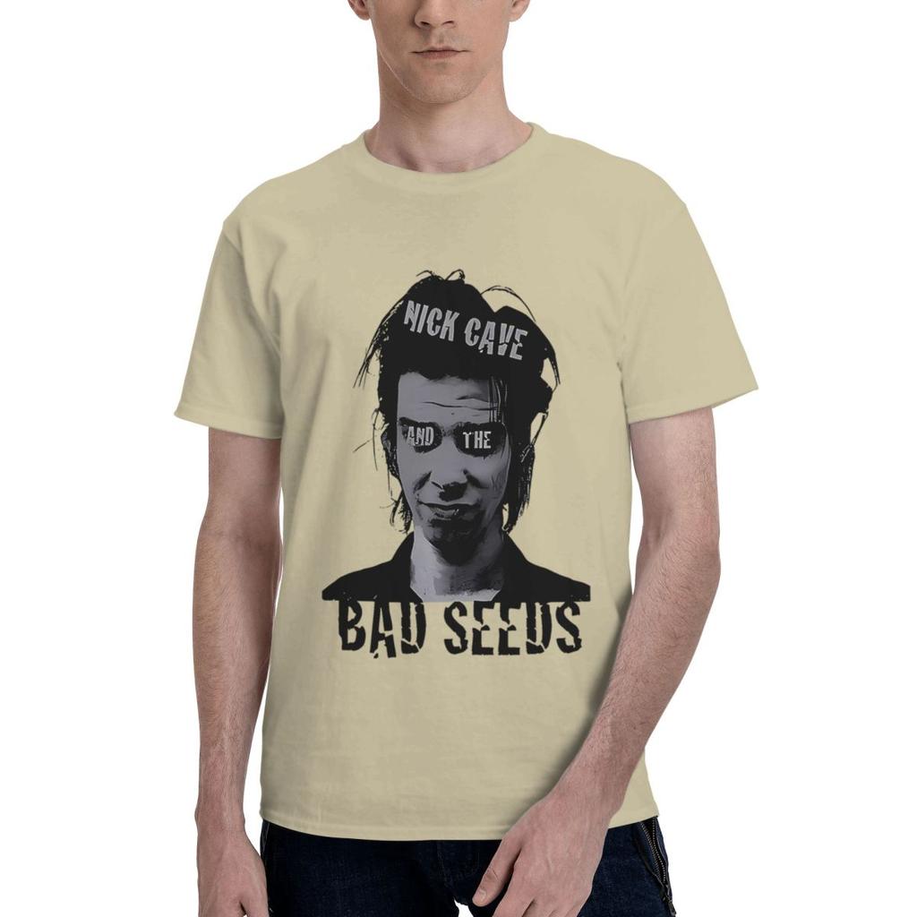 Nick Cave And The Bad Seeds 2 100 Cotton Casual Breathable Confortable Shirt Mens Clothing Brands Mens Shirt