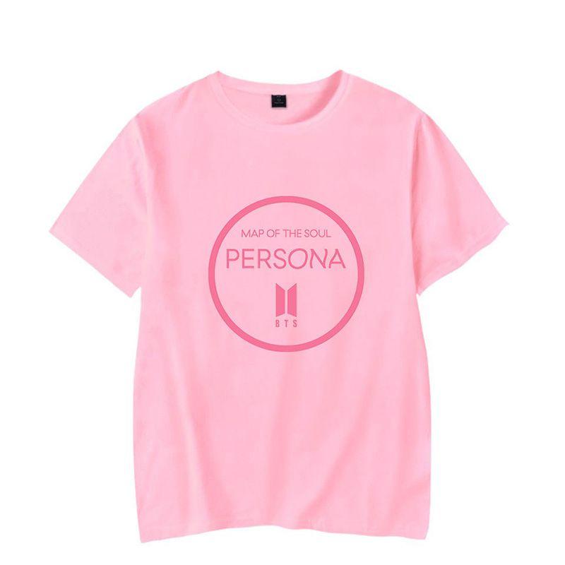 Map Of The Soul Persona BTS T-Shirt Unisex Casual Baumwollmischgewebe mit auffälligem Grafikdesign