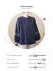 Spring Cotton Linen Plus Size Long Sleeve Embroidered Floral Top for Middle-Aged Women