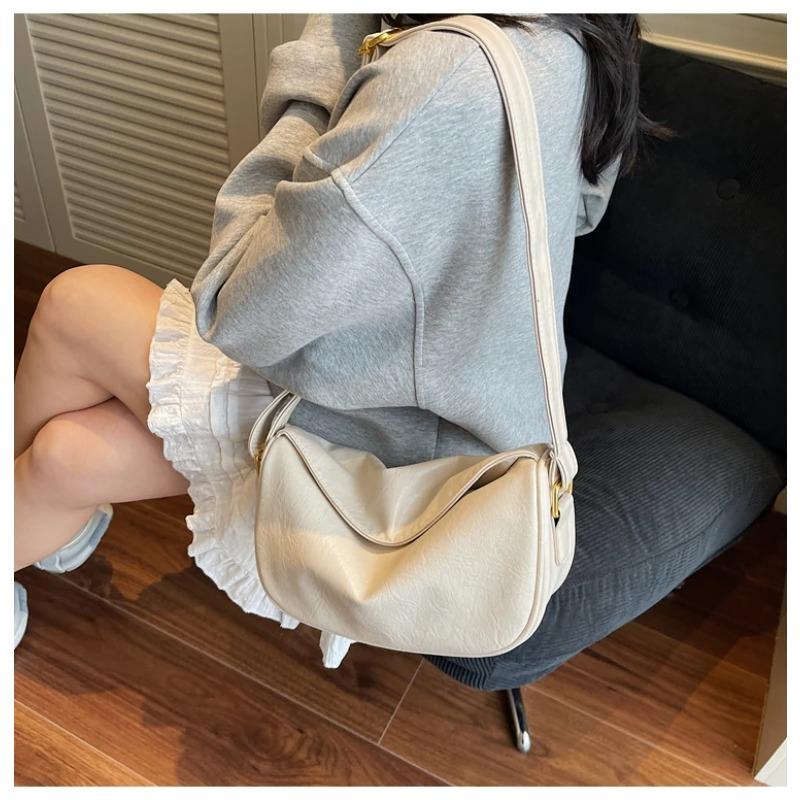 Shoulder Bag for Women, Crossbody Purse with Top Handle, Fashion PU Leather Handbag for Daily Use, Work, Shopping