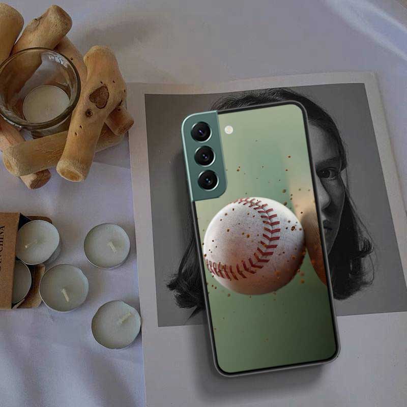 Baseball Phone Case For ASamsung A16 A26 A36 A56 A02 A03S A04S A05S Galaxy A55 A35 A25 A15 S10 Lite A9 A8 A7 A6 Plus A90 5G A80