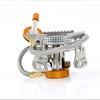 1PC Foldable Split Camping Gas Stove - Portable Picnic Flat Gas Electronic Ignition Stove for Outdoor Cooking Supplies