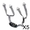 Hard Hat Chin Strap with Cupped Chin Accessory Adjustable PP Material Quick Release Buckle for Outdoor Bike Helmet Replacement