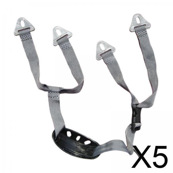 Hard Hat Chin Strap with Cupped Chin Accessory Adjustable PP Material Quick Release Buckle for Outdoor Bike Helmet Replacement