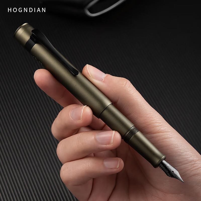 Hongdian M2 Foresta Nera Mini Metaverso Sportiva Tascabile Pennino Metallico Pennino #26 Cancelleria Scolastica Ufficio Cancelleria da Scrittura Regalo