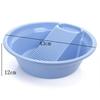 Thickened Plastic Washbasin with Washboard for Laundry and Baby Clothes