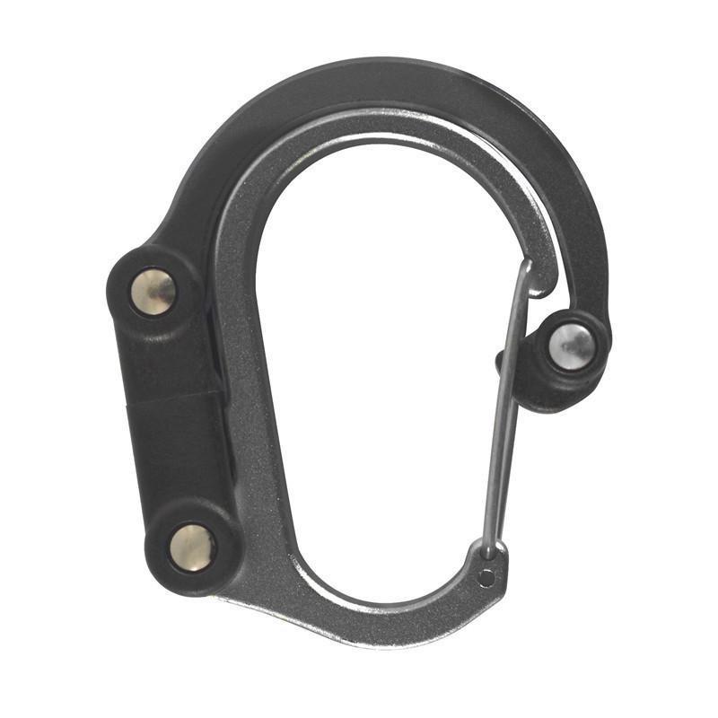 Aluminum Alloy Hook D-type Multifunctional Hook Outdoor 360° Rotatable Quick Release Fishing And Camping Buckle