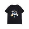 Korean Fashion Tees Summer Kawaii T-shirt Japanese Cartoon Cute Cat Short Sleeved Tshirt Pet Graphic Blouse Streetwear Clothes