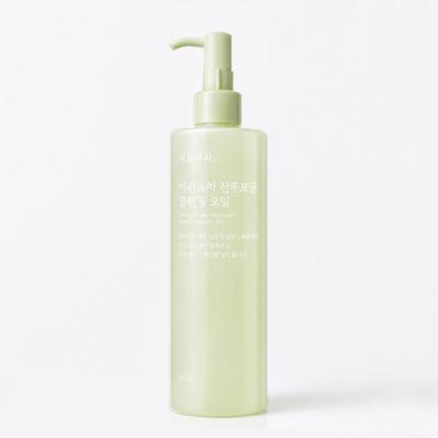 Plant Nara Young Green Tea Refreshing Pore Cleansing Oil, Young Green Tea Cleansing Oil 250ml, 1 Pcs