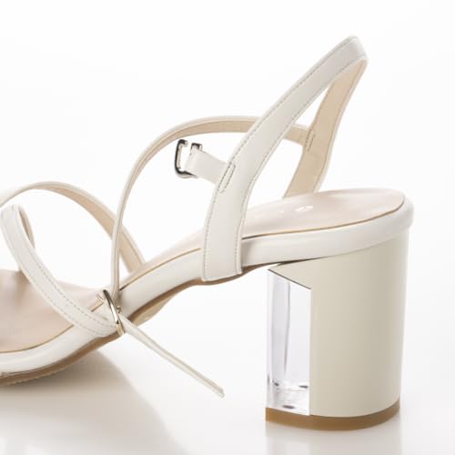 Carino CATT34011 Damen Sandalen, Weiß, Größe 23.0 cm