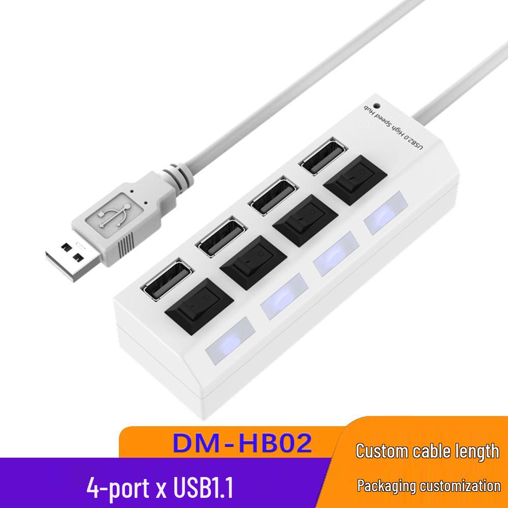 

Высокоскоростной 4-портовый USB 3.0 хаб с независимыми переключателями