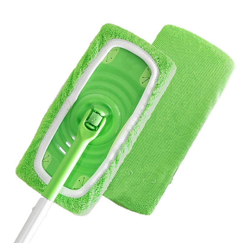 Swiffer-Compatible Washable Flat Mop Replacement Cloth