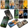 Phone Cover Deer Hunting Buck for Motorola Moto G04 G13 G14 G22 G23 G20 G32 G34 G35 G64 G82 G84 G53 G60 G72 E14 E15 E13 Case