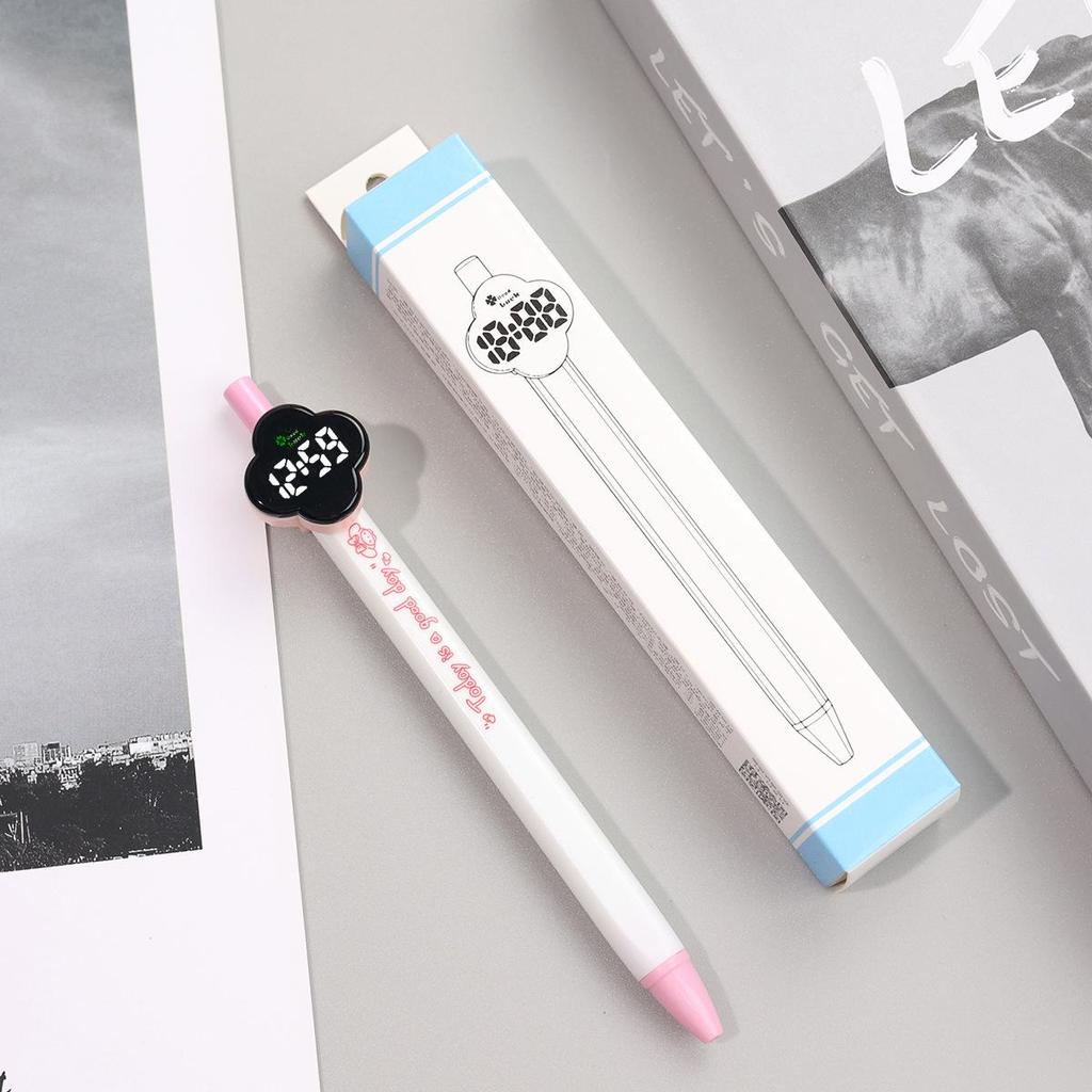 Creative Time-Learning Mini Watch: Ultra-Small Academic Back-to-School Fashion Pen Barrel Watch