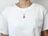 [World Accessories Carmelo] Our Lady of Guadalupe Sterling Silver 925 Pendant for Women and Men, with Clear Zirconia