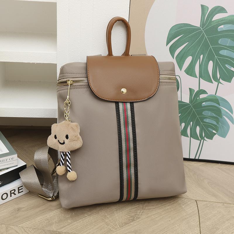 

2025 новый дорожный рюкзак модный универсальный двойного назначения большой вместимости практичный женский рюкзак хаки