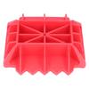 Jack Alleviate Base Pad Hard Nylon Red Serrated Replacement for XTREME OffRoad Rescue