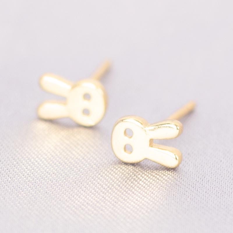 Modne koreańskie kolczyki sztyfty ze srebra s925: Prosty geometryczny design dla kobiet - 25 najlepiej sprzedających się stylów