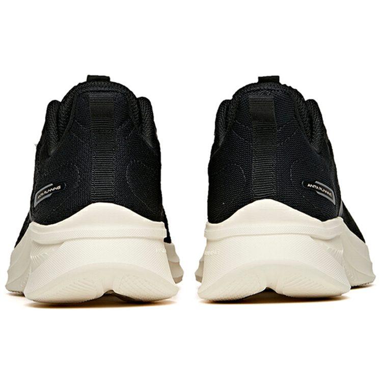 Anta Hydrogen Run Versatile Cushioning Slip Resistant Abrasion Resistant Low Top Running Shoes Women's Black White 122125570-1