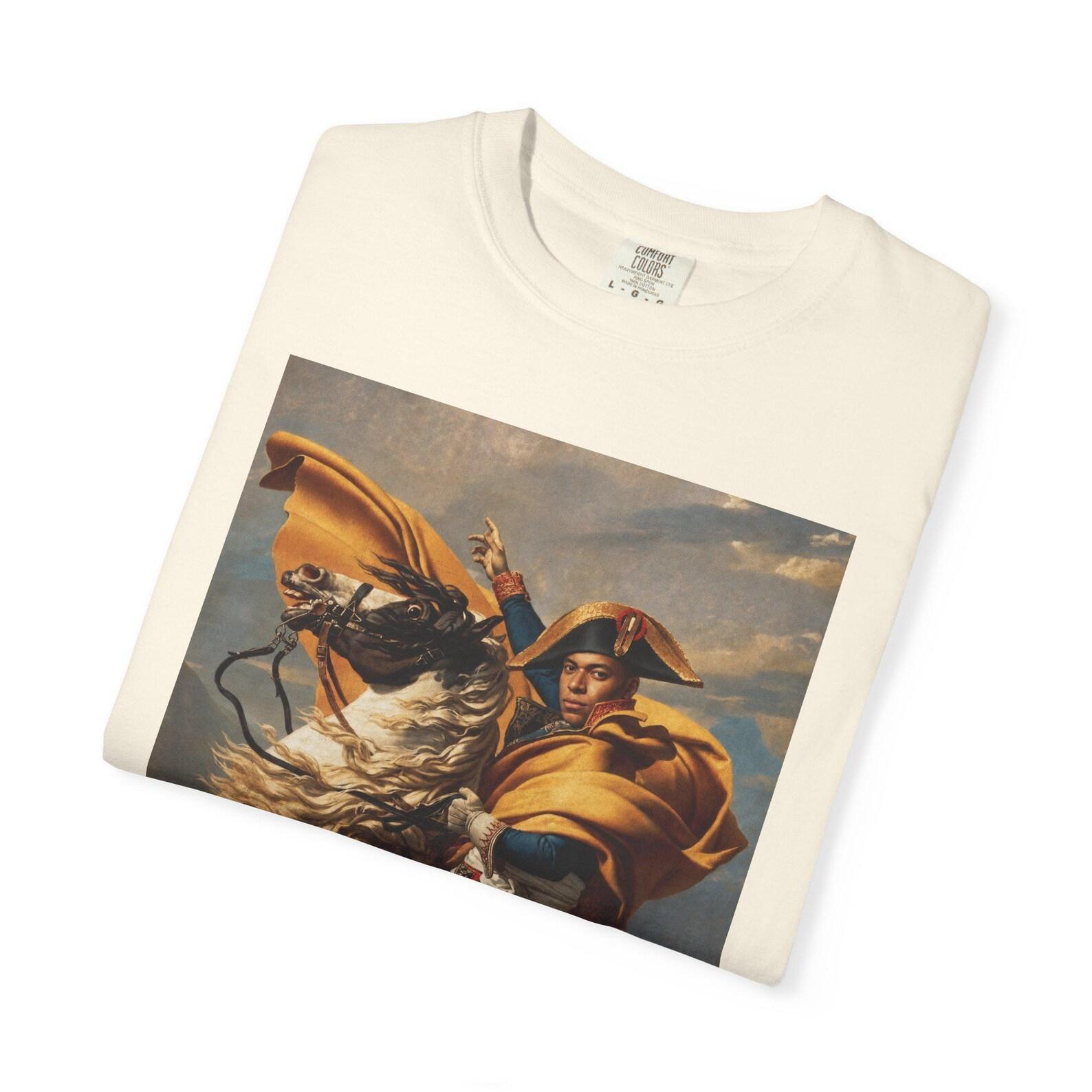 Comfort Colors Dictator Mbappe Meme T-Shirt, France World Cup Soccer Tee, Football Meme Unisex Fan Shirt, Real MadridFutbol Vintage Portrait 4XL