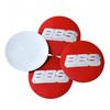4 Stück 56/60/65/70mm BBS Logo Auto Radnaben Aufkleber Auto Radnabendeckel Emblem Felgennabe Abdeckung Abzeichen Aufkleber Styling Zubehör