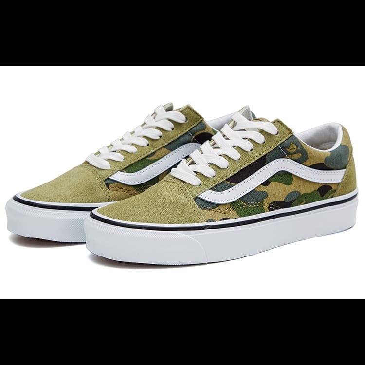 Old Skool Bape x Old Skool Vans 36 Dx 'Zelená kamufláž' VN0A54F37BE