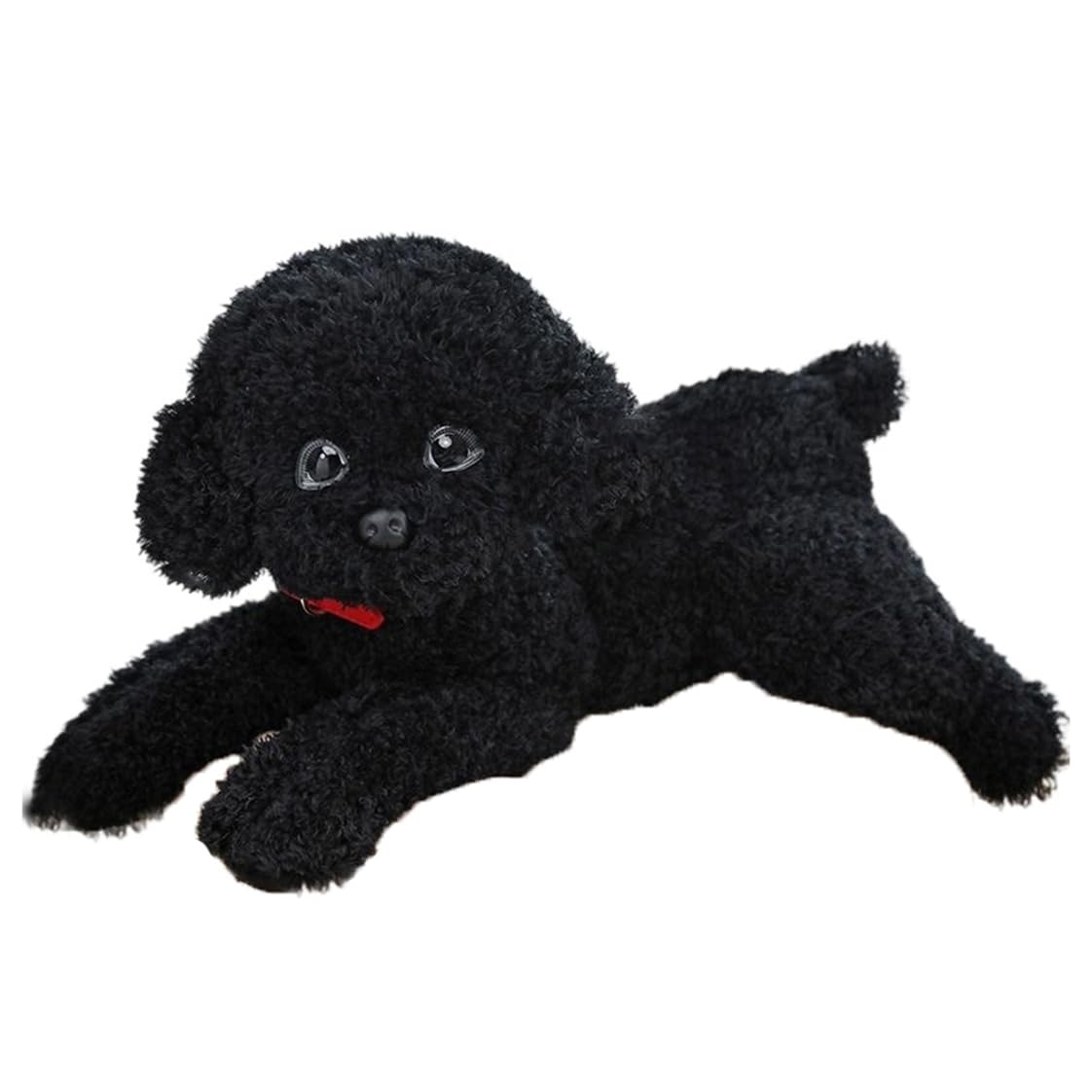 

Realistic Poodle Plush Soft to the Cute and Fluffy Toy Poodle Plush Perfect for Sleeping with Your or Perfect for or Toy, Handmade, Touch, Soothing, чёрный