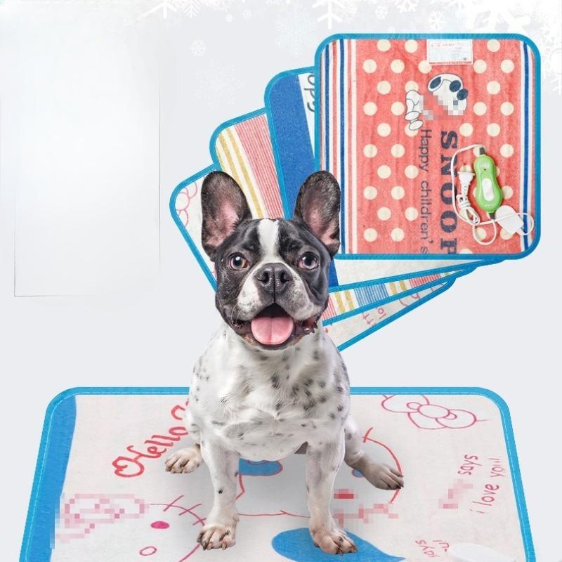 Pet Electric Heating Blanket, Dog Warming Pad, Pet Mat, Dog Mat, Puppy Cat Electric Heating Pad, Seat Pad for Pet, Pet Supplies