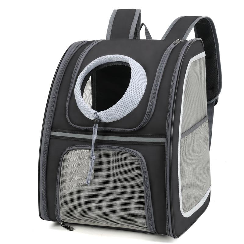 Pet Bag Aviation Can Bring Folding Cat Bag Breathable Large Capacity Cat Dog Outdoor Travel Pet Double Shoulder Cat Bag