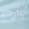 Multi-Purpose Storage Box Rectangular Shape Plastic Storage Case With Lid Clear Small Thing Container Storing Jewelry Headband