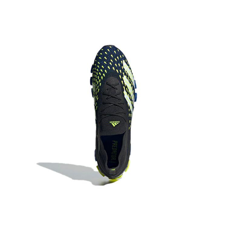 Adidas Predator.1 Microbounce Demonskin - Black Men Sneakers Core-Black Cloud-White Royal-Blue H69205