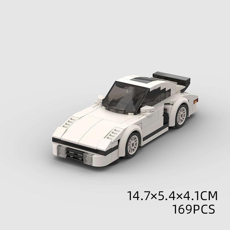 Kinderspielzeug Auto Modell Sportwagen Kompatibel Mit Rennen Kleine Teile DIY Bausteine Puzzle Technologie