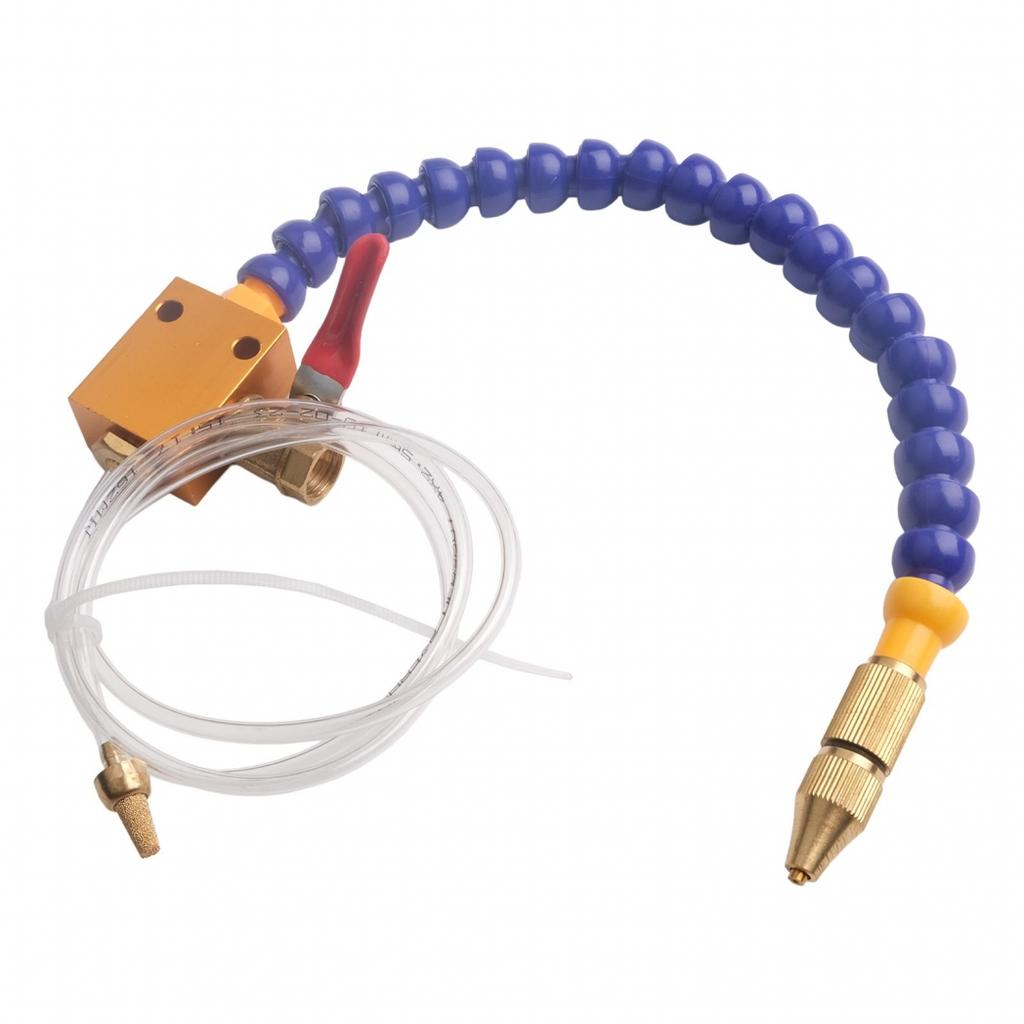 Mist Coolant Injection System 125cm Air Hose 375mm Length 8mm Air Duct Interface