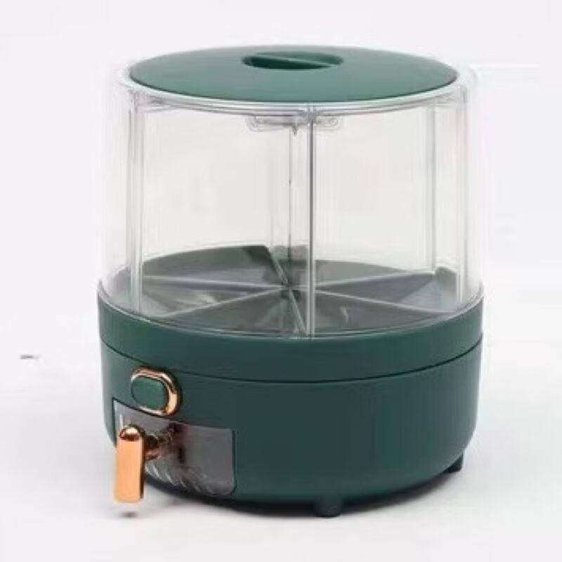 Rotating Multi-Compartment Grain Dispenser