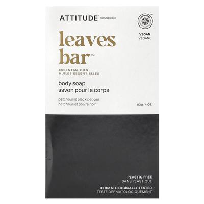 Leaves Bar™, Savon Corporel, Patchouli & Poivre, 113G(125 grammes)