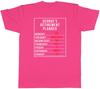 Personalised Retired Retirement Planner Mens Unisex TShirt Tee Gift